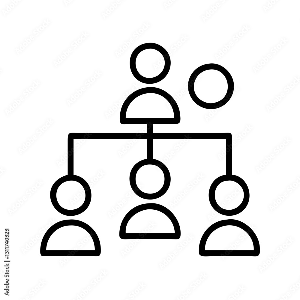 family tree icon, family tree line art - simple line art of family tree, perfect for family tree logos and icons family tree icon, family tree line art - simple line art of family tree, perfect for family tree logos and icons