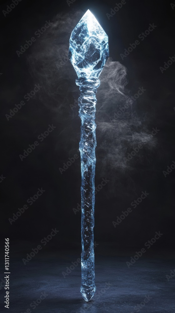 Enchanting Ice Staff: A Symbol of Power and Elegance Enchanting Ice Staff: A Symbol of Power and Elegance