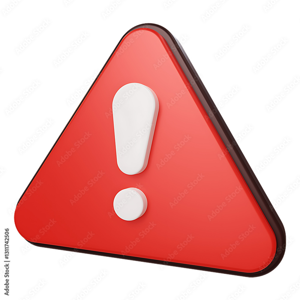 3D Red Alert Shield with White Exclamation Mark High Quality Transparent PNG 3D Red Alert Shield with White Exclamation Mark High Quality Transparent PNG