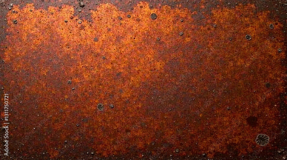 Highly Detailed Texture of Oxidized Metal Surface Showing Extensive Rust and Corrosion Highly Detailed Texture of Oxidized Metal Surface Showing Extensive Rust and Corrosion