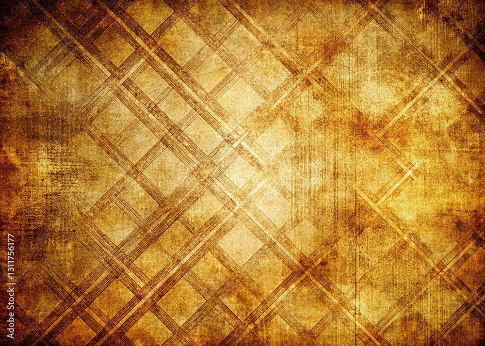 Obraz premium Vintage Cross-Hatched Texture: Grunge Background for Design Projects