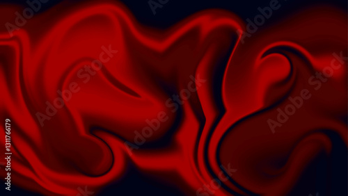  Liquify Abstract Pattern with Black and red. liquid wavy marble gradient background . 