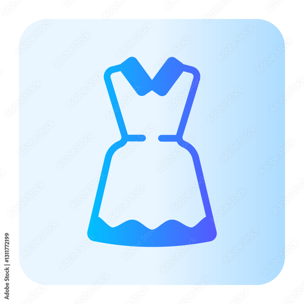 dress gradient icon dress gradient icon