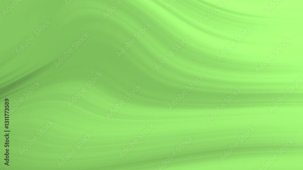 A soft green wavy abstract background with smooth flowing patterns, symbolizing tranquility and spirituality. Perfect for Ramadan-themed designs, Islamic art, and peaceful digital creations.