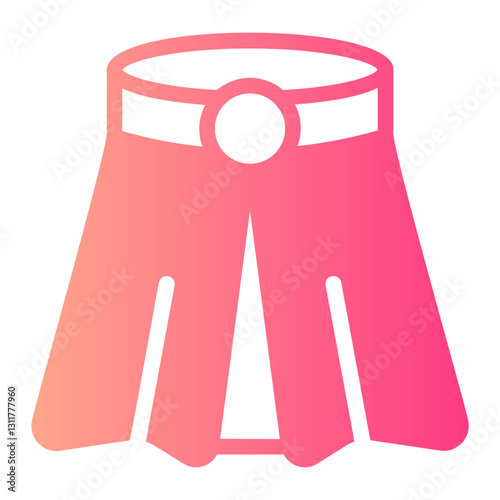 skirt gradient icon