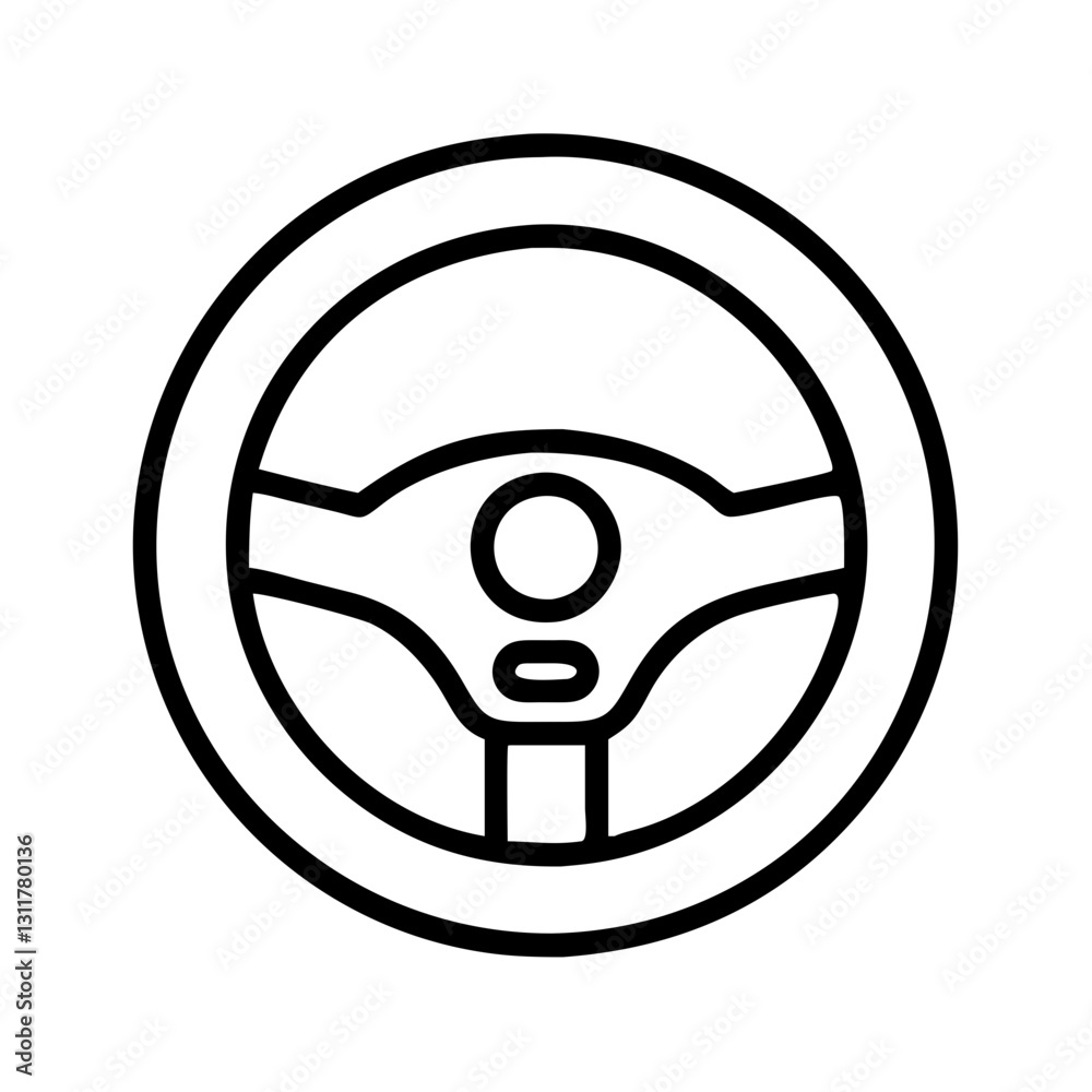 steering wheel icon, steering wheel line art - simple line art of steering wheel, perfect for steering wheel logos and icons steering wheel icon, steering wheel line art - simple line art of steering wheel, perfect for steering wheel logos and icons