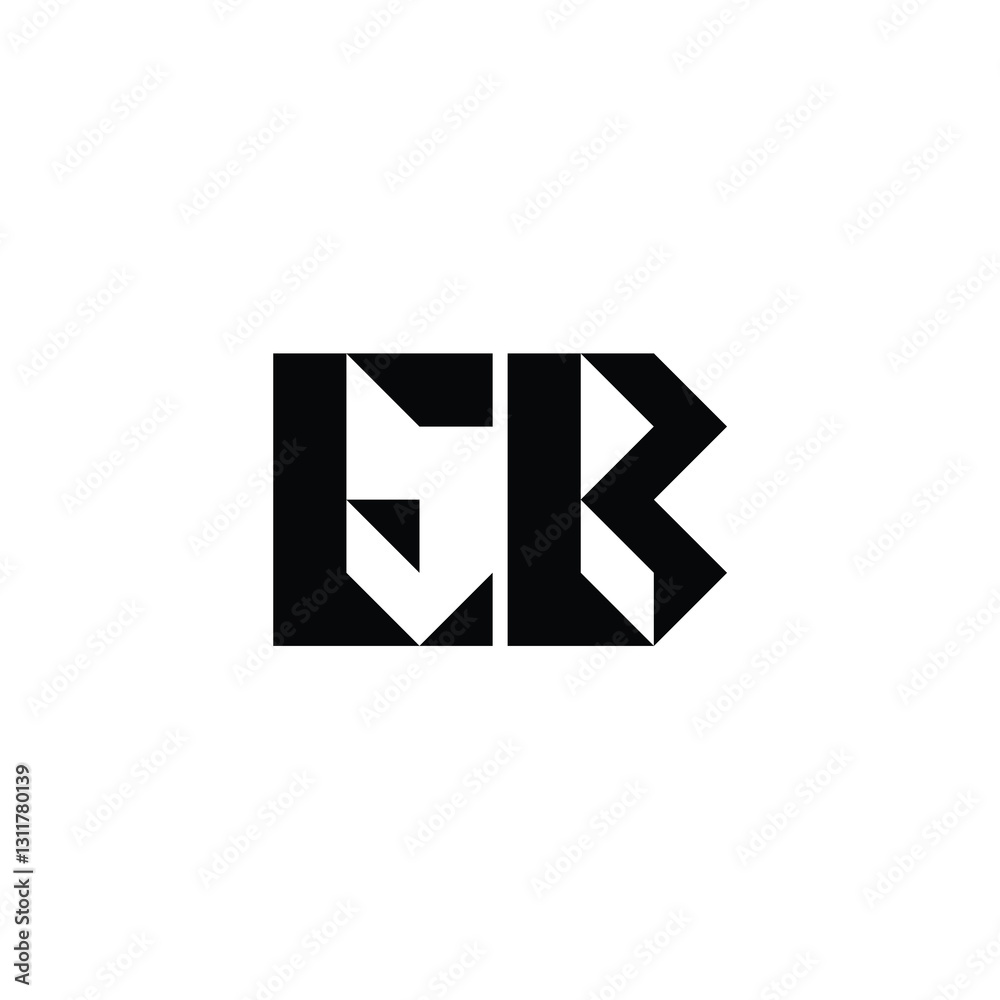 EB monogram logo design letter text name symbol monochrome logotype alphabet character simple logo EB monogram logo design letter text name symbol monochrome logotype alphabet character simple logo