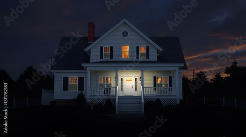 foreclosed  home concept