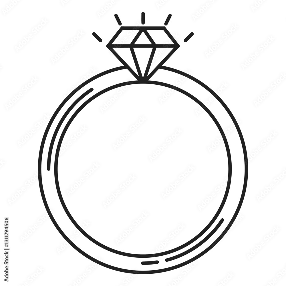 simple diamond ring icon.eps simple diamond ring icon.eps