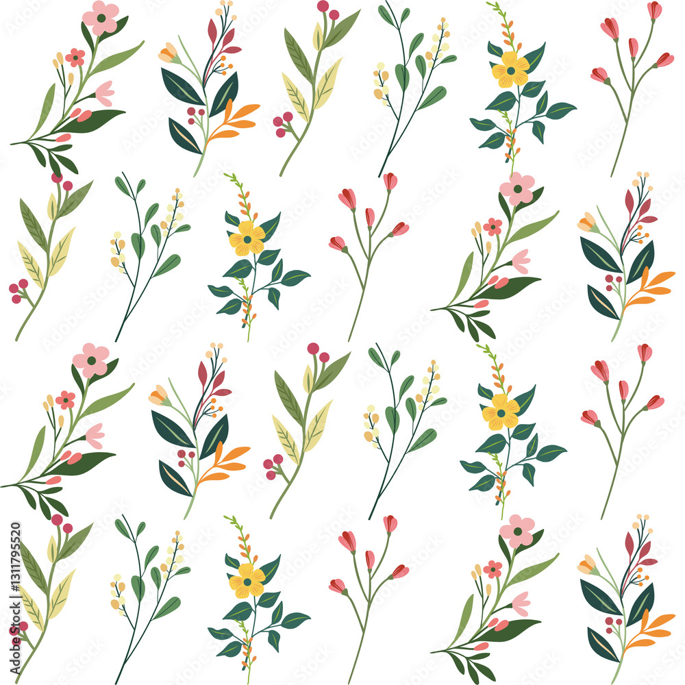 seamless floral pattern seamless floral pattern