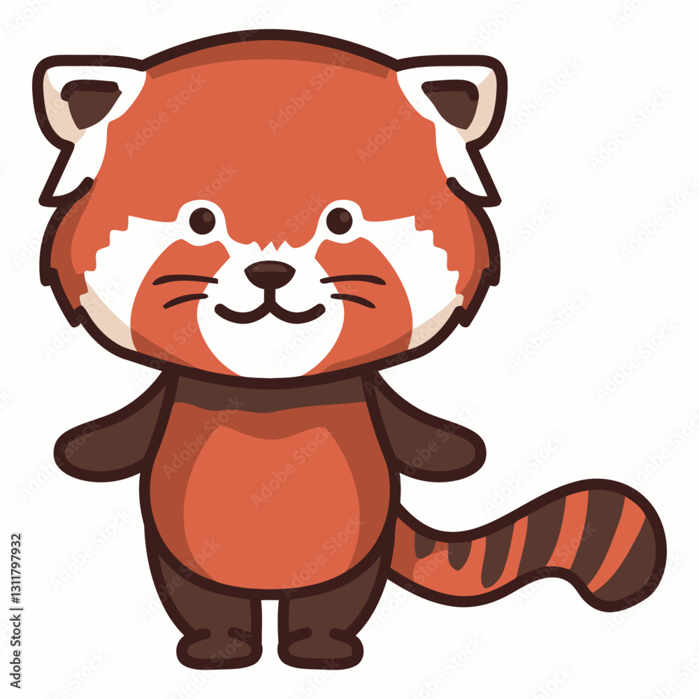 cute red panda character.eps cute red panda character.eps