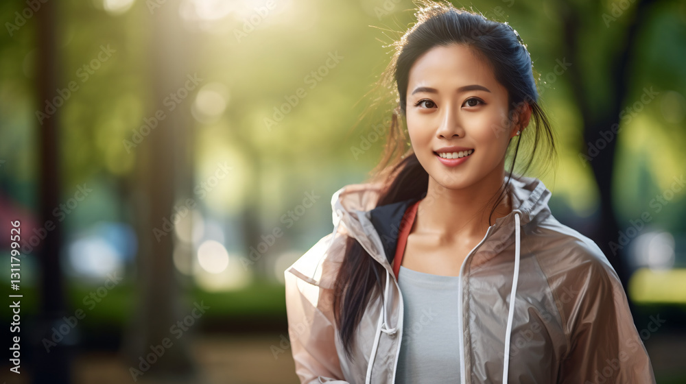 A smiling, beautiful European woman jogging in a fitness space, radiating health and positivity.
A smiling, beautiful European woman jogging in a fitness space, radiating health and positivity.