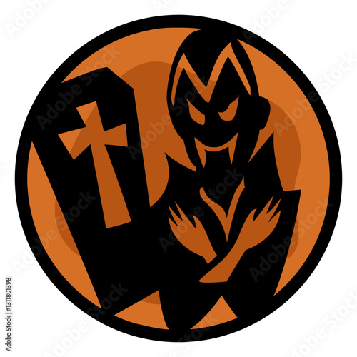 papercut dracula illustration.eps