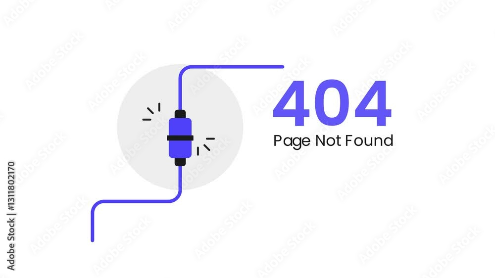 404 Not Found Animated Icon 404 Not Found Animated Icon