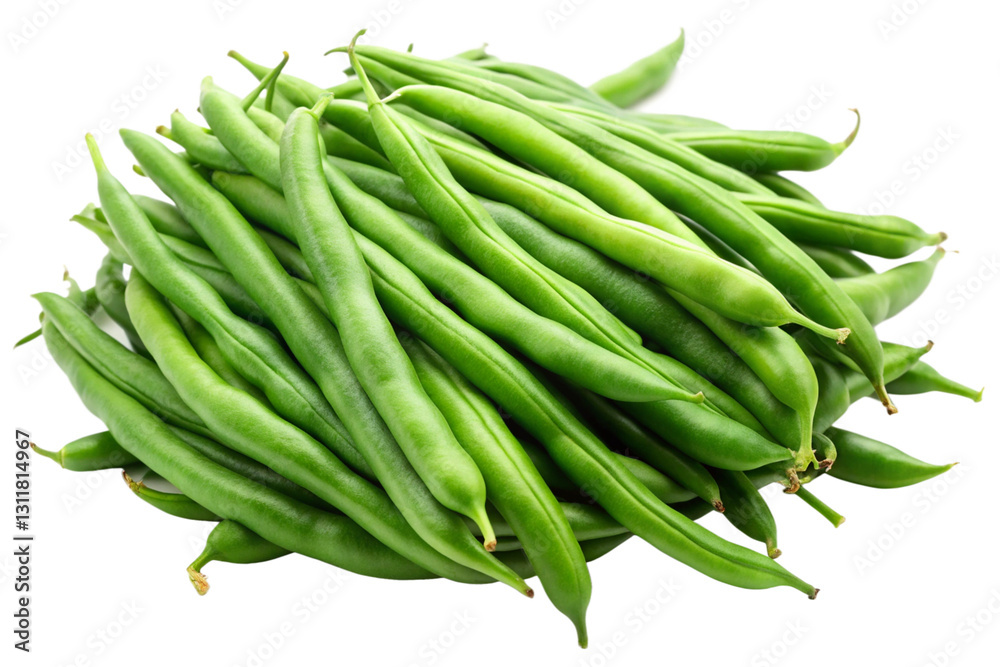 green beans isolated on transparent background green beans isolated on transparent background