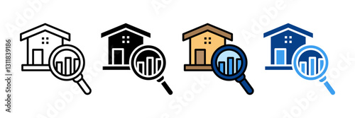 Legal Documents  Icon Set Multiple Style Collection