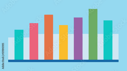 Weekly Trend Analysis A bar graph displaying weekly trends of specific biomarkers with distinct colors for each day suggesting patterns or areas for improvement.