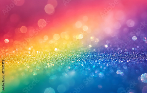 Smooth rainbow gradient background with abstract blurred pastel tones, vector illustration template for modern poster or digital banner. Artistic copy space design with soft color transitions, minimal