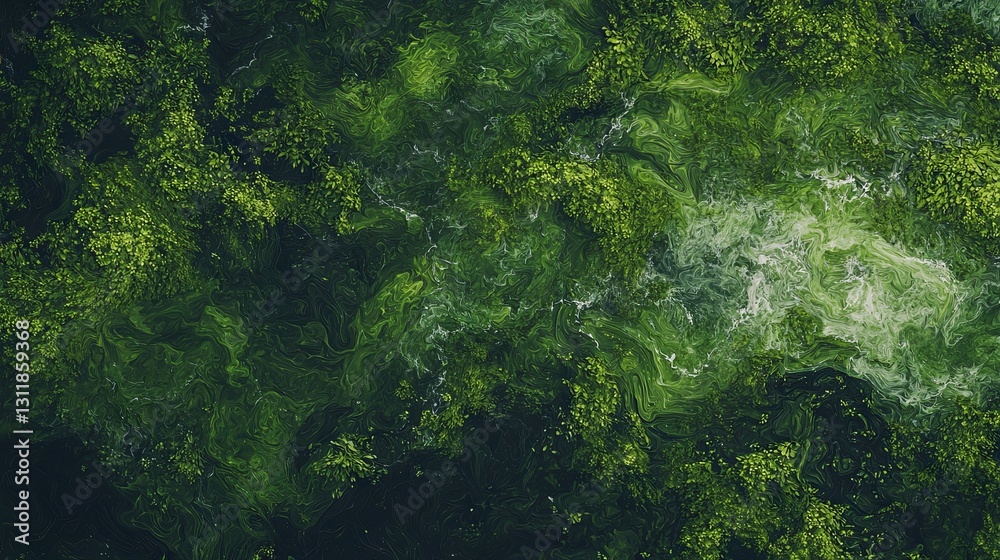 The image features a green farm banner with an organic abstract background showcasing fields, accompanied by wavy green lines symbolizing natural organic products and ecology, forming a striped The image features a green farm banner with an organic abstract background showcasing fields, accompanied by wavy green lines symbolizing natural organic products and ecology, forming a striped
