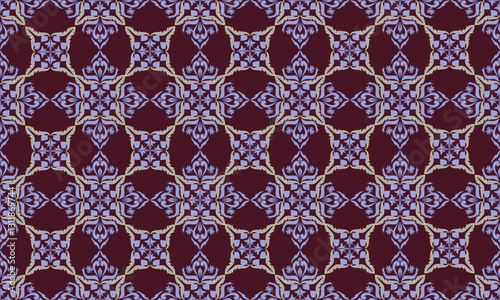 This elegant red and  grey seamless damask vector pattern is ideal for fabric applications like upholstery, curtains, luxury bedding, table linens, fabric pattern, decorative cushions, high-end fashio
