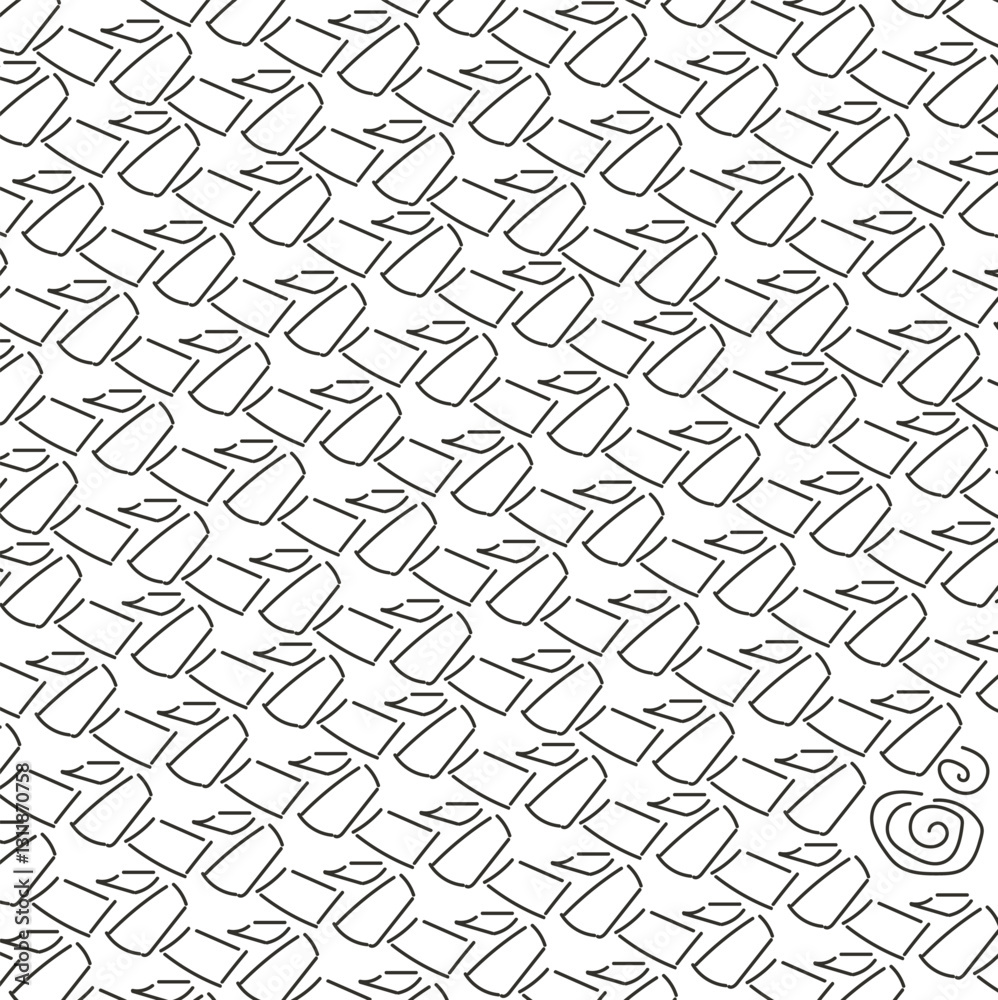 Many different pieces or line shapes or tiles create a texture. Many different pieces or line shapes or tiles create a texture.