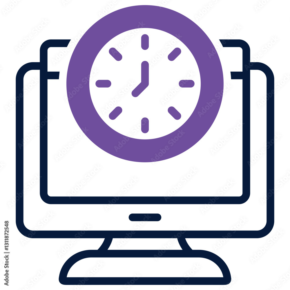 Time Work Icon Time Work Icon