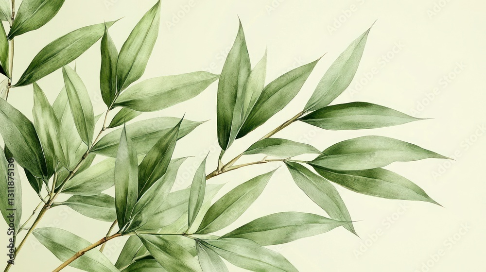 Obraz premium Delicate greenery