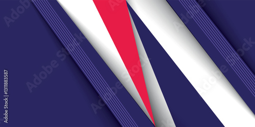 sports style banner design in red and purple colors. Ep 10