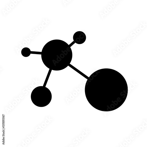 molecule icon. molecule icon vector