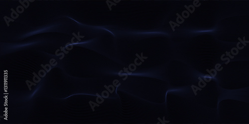 Particle waves. Abstract background with dynamic waves. Big data eps 10