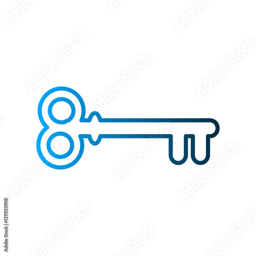 Key icon design template