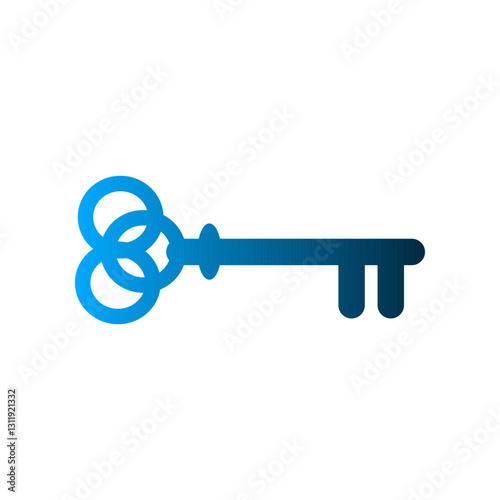 Key icon design template