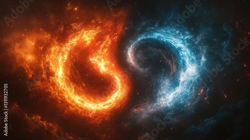 Fiery and icy cosmic duality