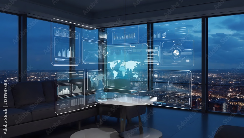 Frames Business consulting concept on the virtual screen Frames Business consulting concept on the virtual screen