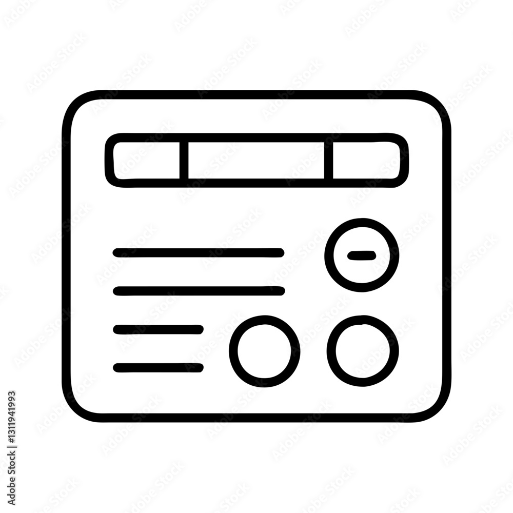 radio button icon, radio button line art - simple line art of radio button, perfect for radio button logos and icons radio button icon, radio button line art - simple line art of radio button, perfect for radio button logos and icons