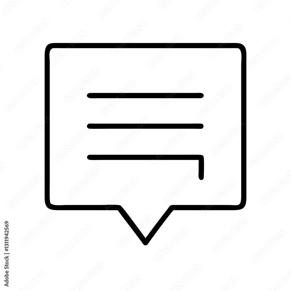 text box icon, text box line art - simple line art of text box, perfect for text box logos and icons text box icon, text box line art - simple line art of text box, perfect for text box logos and icons