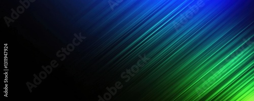 Gradient background with black- blue and green colors- minimalistic- simple- blurred- smooth- flat design.