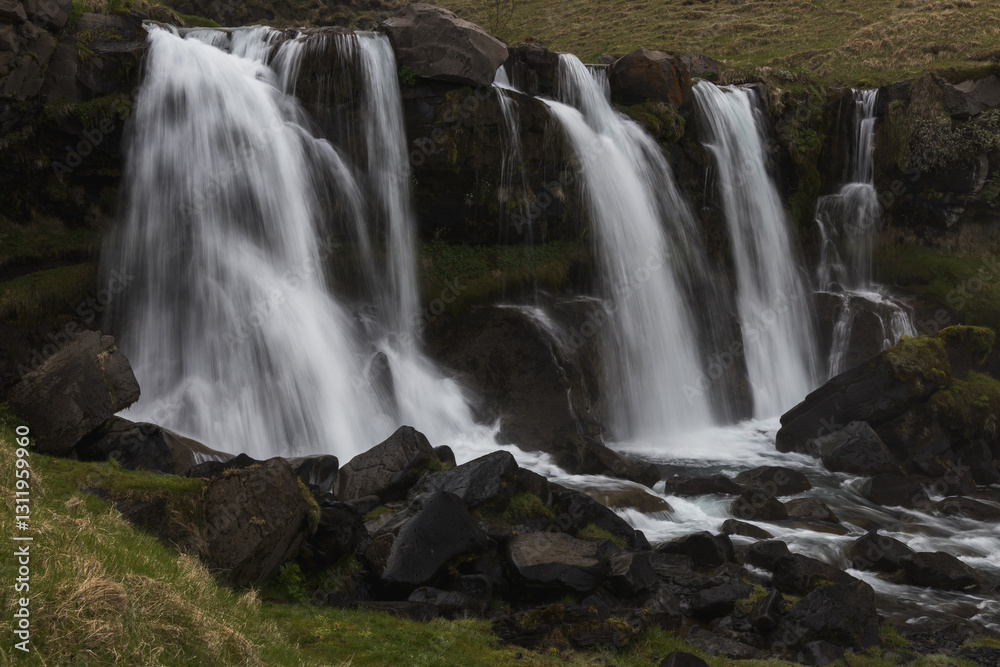 Iceland – Majestic Waterfalls Amidst the Rugged Beauty of the Island Iceland – Majestic Waterfalls Amidst the Rugged Beauty of the Island