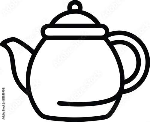 teapot vector illustration