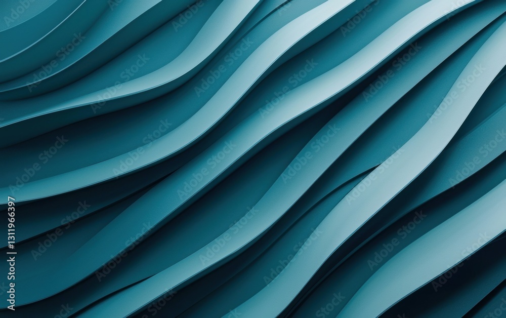 3D minimalistic cyan background 3D minimalistic cyan background