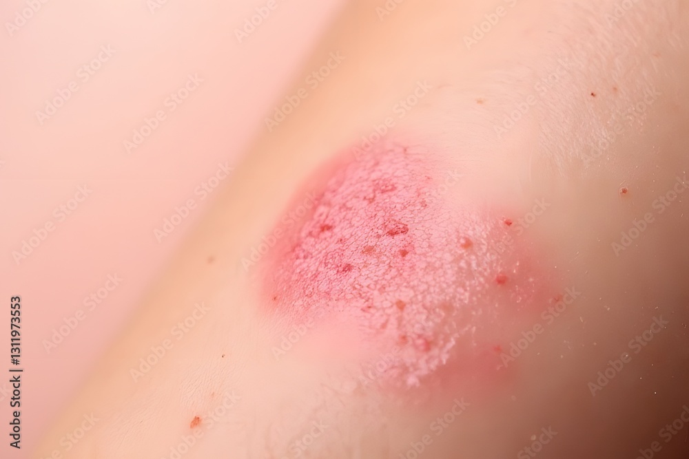 Fototapeta premium Skin Abrasion and Healing: Understanding the Process