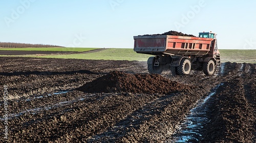 Agricultural transport of soil amendment
