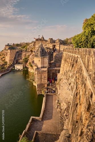 Chittorgarh fort in Rajasthan, India