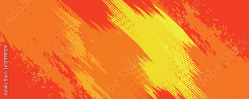 Dynamically expressive yellow abstract background, showcasing bold and artistic design elements.