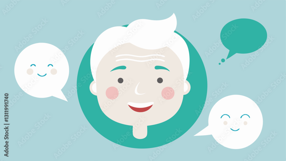 Testimonial Bubbles Speech bubbles around an illustration of a happy wrinklefree face with quotes expressing satisfaction about the antiwrinkle cream. Testimonial Bubbles Speech bubbles around an illustration of a happy wrinklefree face with quotes expressing satisfaction about the antiwrinkle cream.