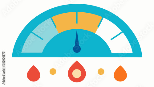 Skin Test Gauge A chart or gauge showing skin improvement metricsradiance hydration and texturehighlighting the effectiveness of the exosomebased products.