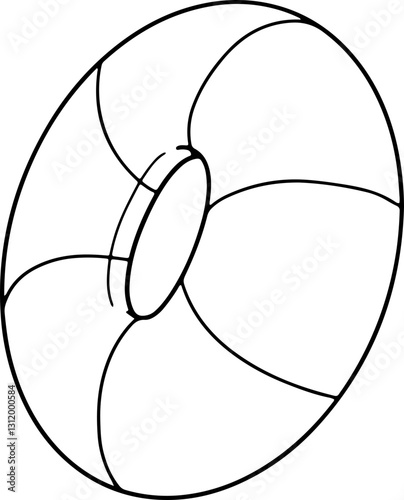 life buoy doodle beach