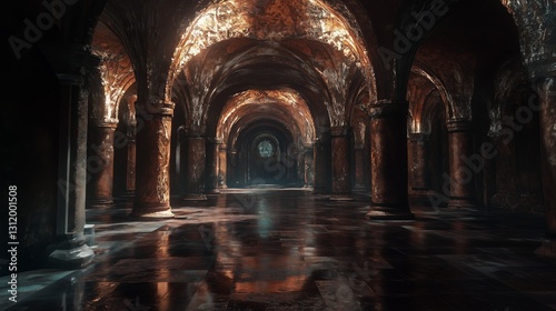 The mysterious radiance of ancient underground caves