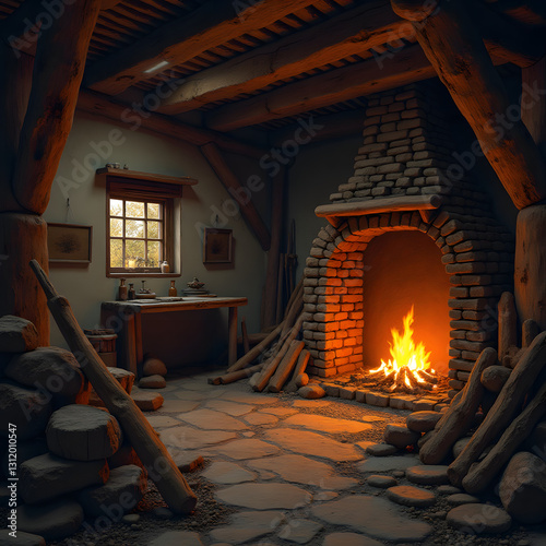 fireplace