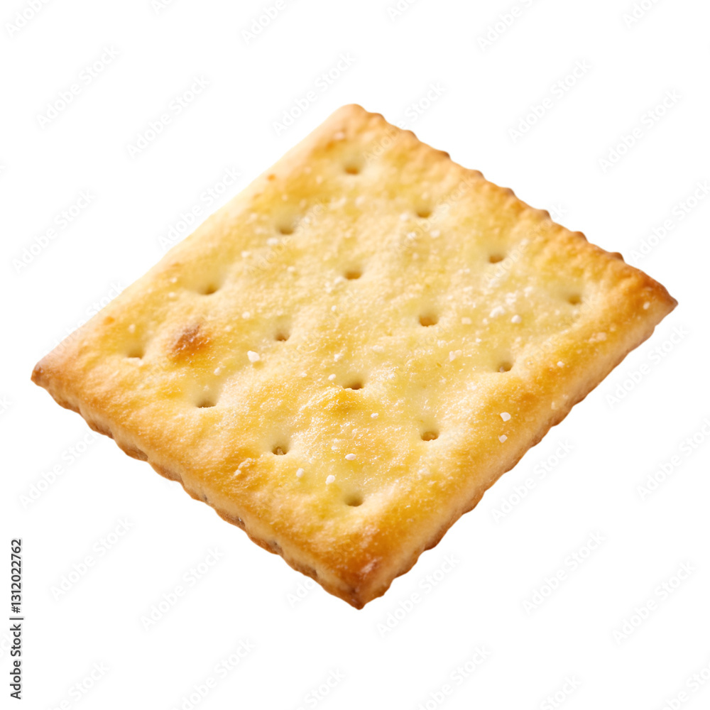 Crispy cracker isolated on transparent background Crispy cracker isolated on transparent background